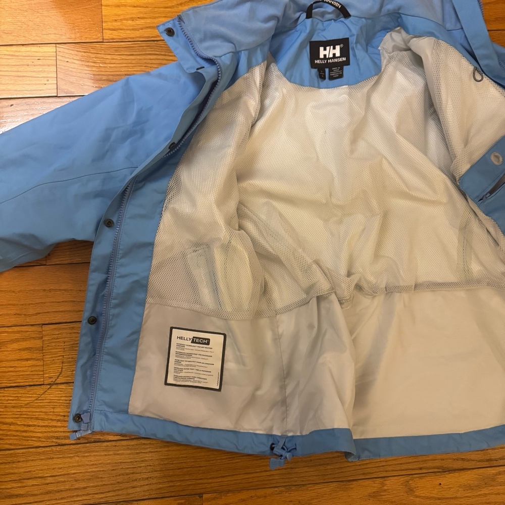Helly Hansen Women’s Light Blue Jacket Large - Picture 11 of 14